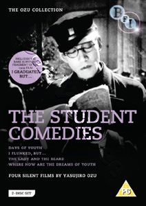 Yasujir Ozu - 4 Film Collection The Student Comedies  | Wakaki hi / Rakudai wa shitakeredo / Shukujo to hige / Seishun no yume imaizuko  | Days of Youth / I Flunked, But / The Lady and the Beard / Where Now Are the Dreams of Youth?  DVD